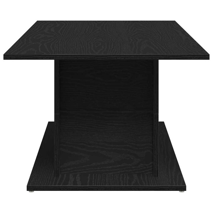 Sofabord Sort eg 102 x 55,5 x 40 cm Konstrueret træ