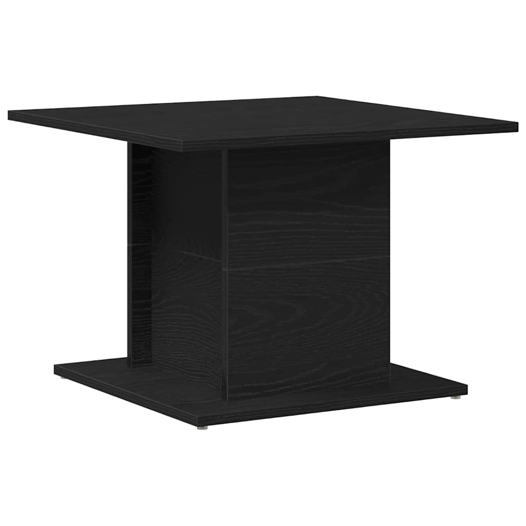 Sofabord Sort eg 55,5 x 55,5 x 40 cm Konstrueret træ
