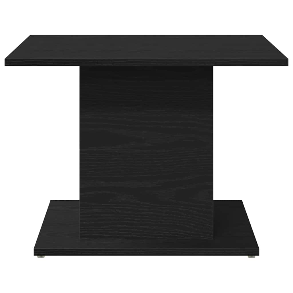 Sofabord Sort eg 55,5 x 55,5 x 40 cm Konstrueret træ