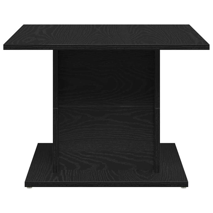 Sofabord Sort eg 55,5 x 55,5 x 40 cm Konstrueret træ