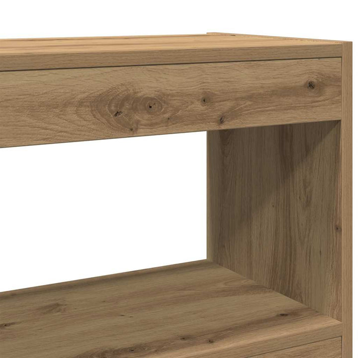 Bogreol artisan eg 100 x 30 x 72 cm Konstrueret træ