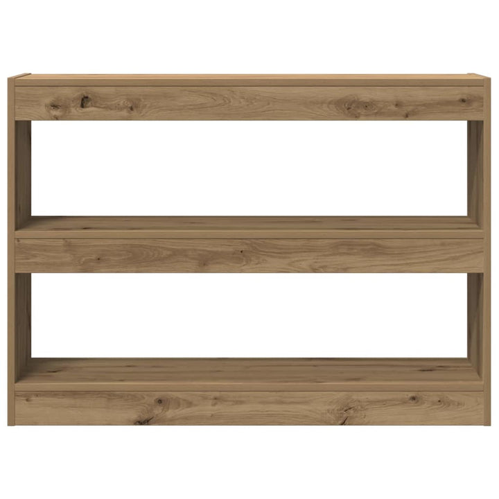 Bogreol artisan eg 100 x 30 x 72 cm Konstrueret træ