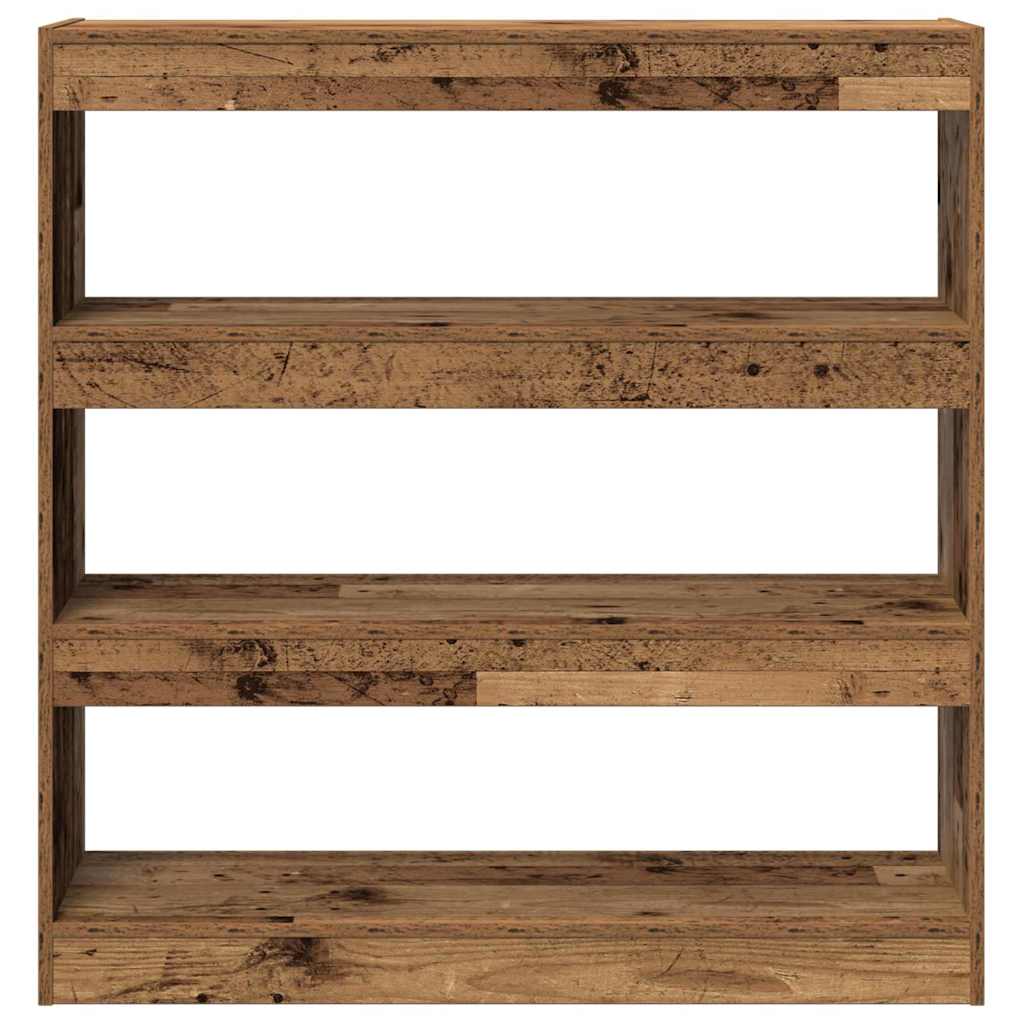 Bogskab Gammelt træ 100 x 30 x 103 cm Konstrueret træ