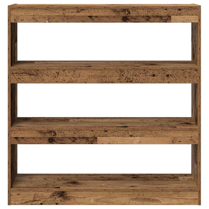 Bogskab Gammelt træ 100 x 30 x 103 cm Konstrueret træ