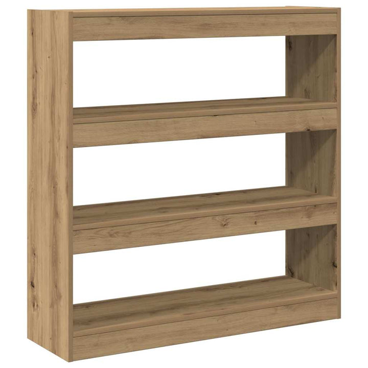Bogskab artisan eg 100 x 30 x 103 cm Konstrueret træ