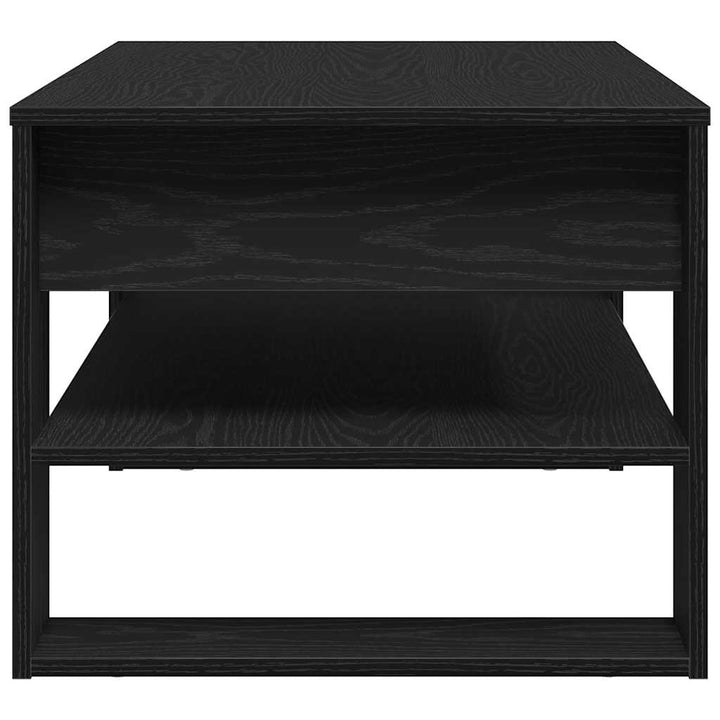 Sofabord Sort eg 102 x 55 x 45 cm Konstrueret træ
