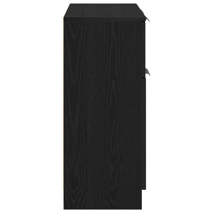 Sideboard Sort eg 60 x 30 x 70 cm Konstrueret træ