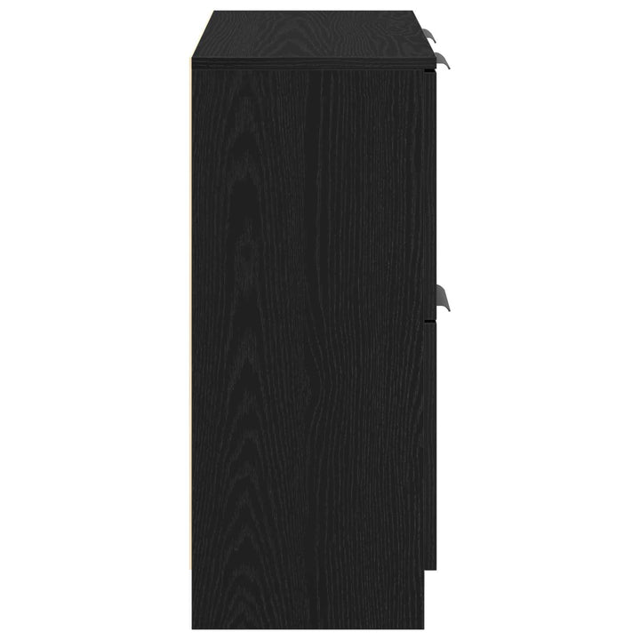 Sideboard Sort eg 60 x 30 x 70 cm Konstrueret træ
