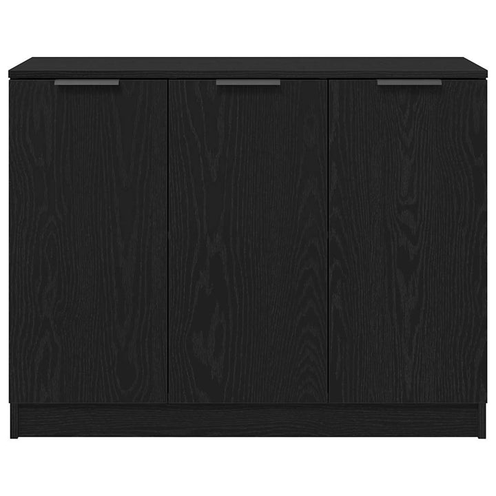 Sideboard Sort eg 90,5 x 30 x 70 cm Konstrueret træ
