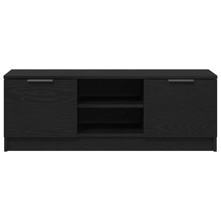 TV-skab Sort eg 102 x 32 x 35,5 cm Konstrueret træ