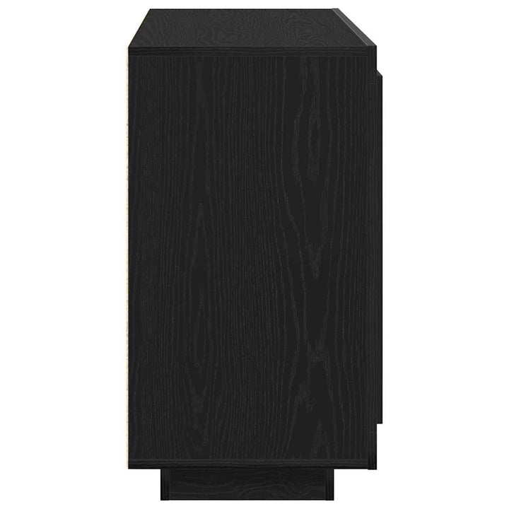 Sideboard Sort eg 80 x 40 x 75 cm Konstrueret træ