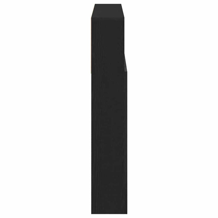 Hovedgærde Skab Sort eg 160 x 19 x 103,5 cm Konstrueret træ