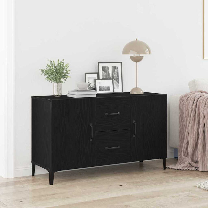 Sideboard Sort eg 100 x 36 x 60 cm Konstrueret træ