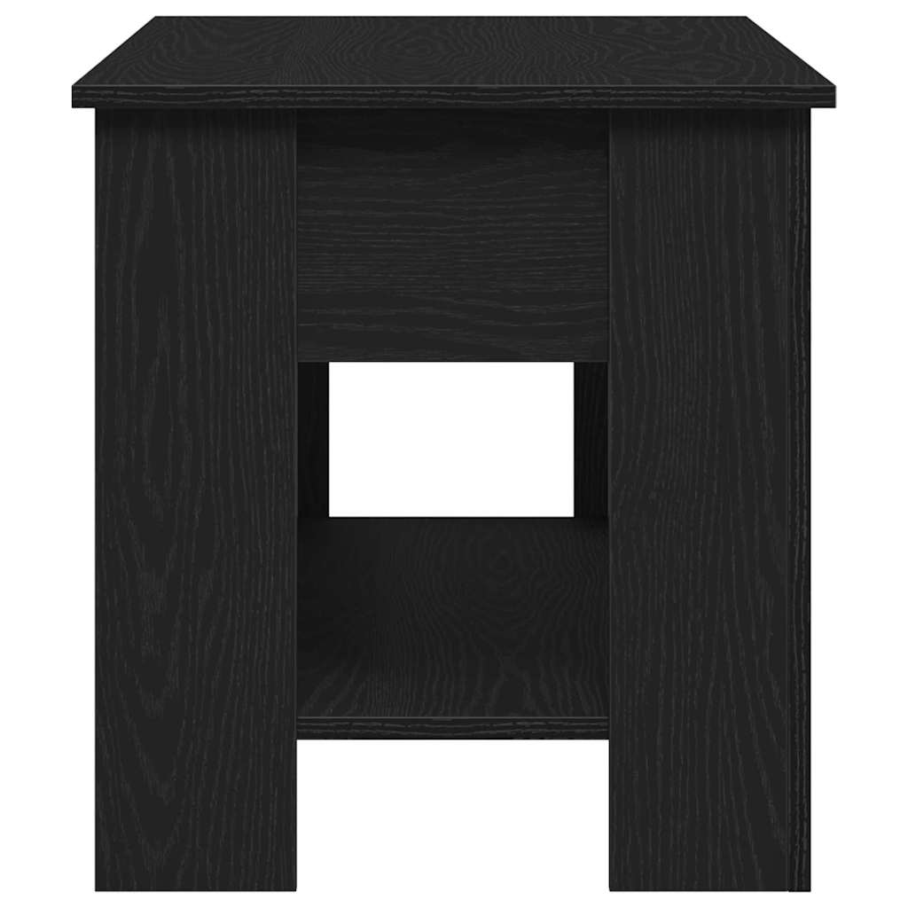 Sofabord Sort eg 101 x 49 x 52 cm Konstrueret træ