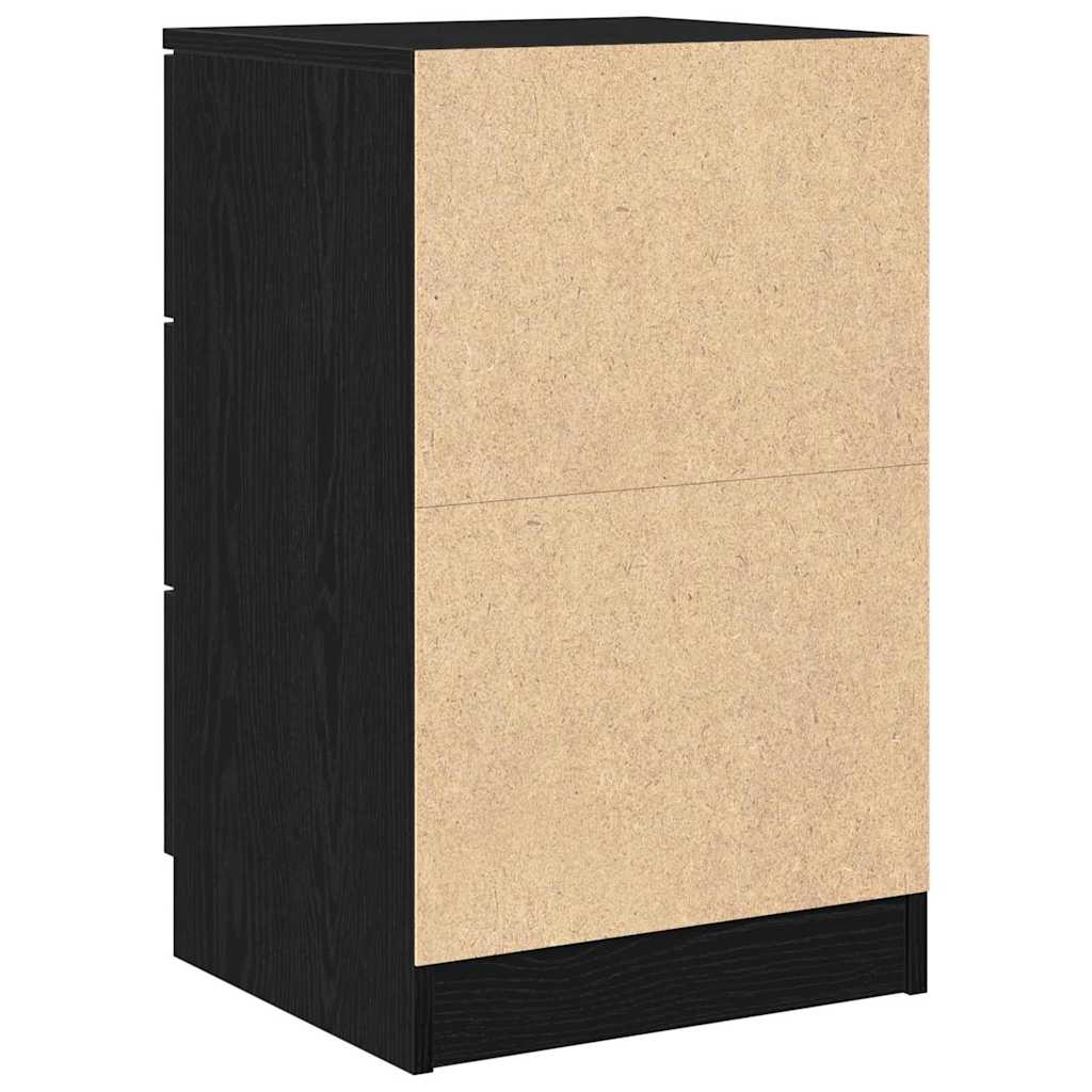 Natskab Sort eg 40 x 65 x 65 cm Konstrueret træ