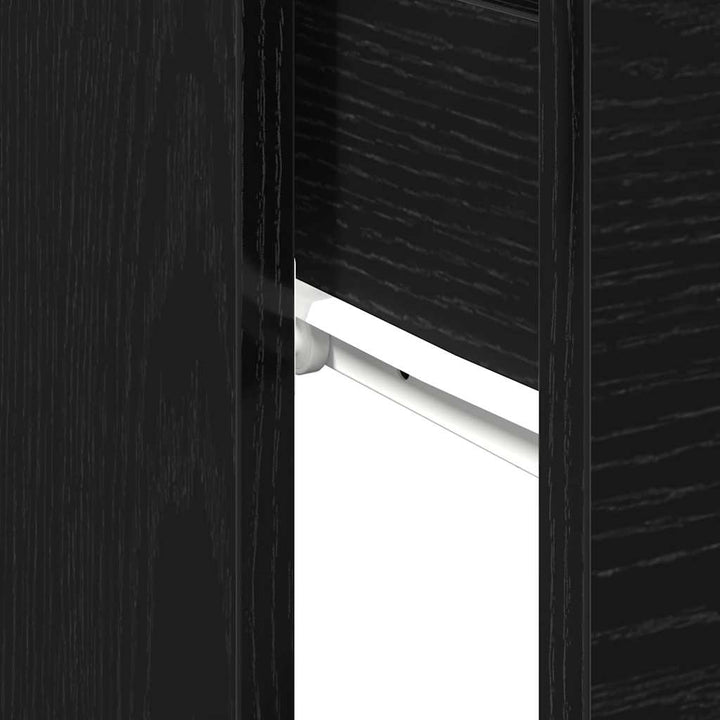 Konsolbord Sort eg 30 x 36 x 75 cm Konstrueret træ