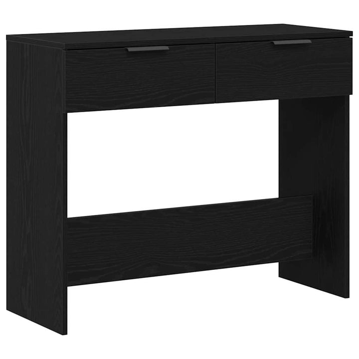 Konsolbord Sort eg 30 x 36 x 75 cm Konstrueret træ