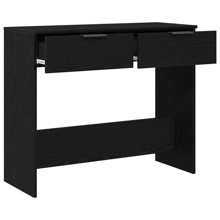 Konsolbord Sort eg 30 x 36 x 75 cm Konstrueret træ