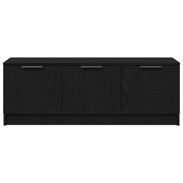TV-skab Sort eg 102 x 35 x 36,5 cm Konstrueret træ