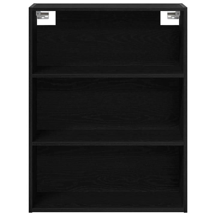 Hængende Vægs Cabinet Vægmonteret Sort eg 69,5 x 32,5 x 90 cm