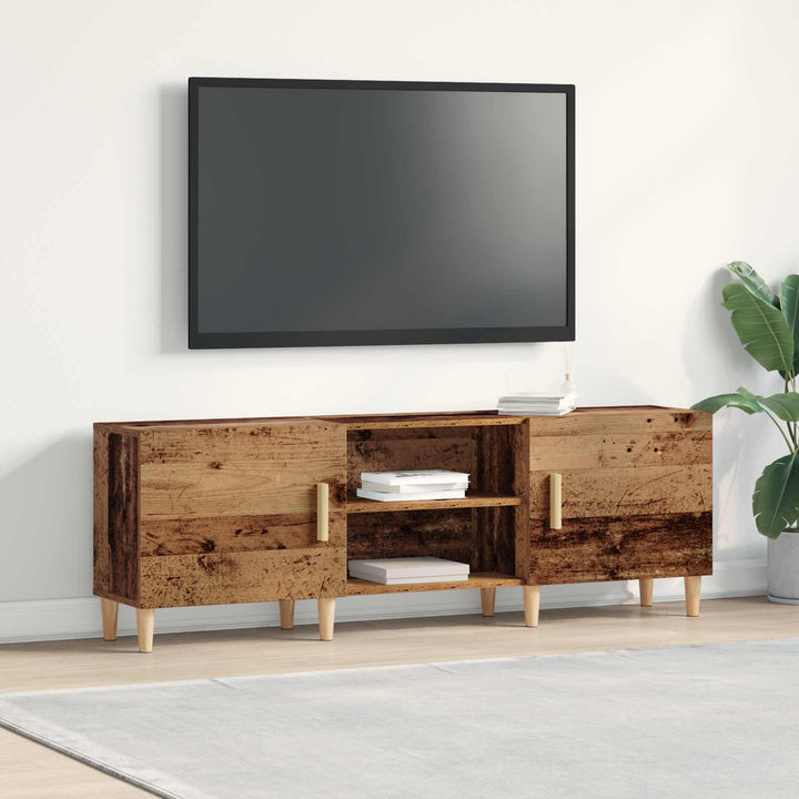 TV-skab Gammelt træ 150 x 30 x 50 cm Konstrueret træ