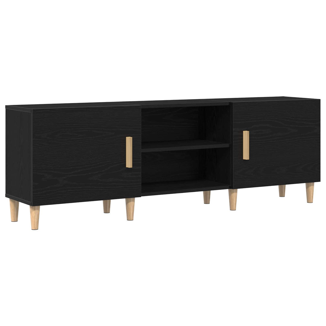 TV-skab 150 x 30 x 50 cm Sort eg Konstrueret træ
