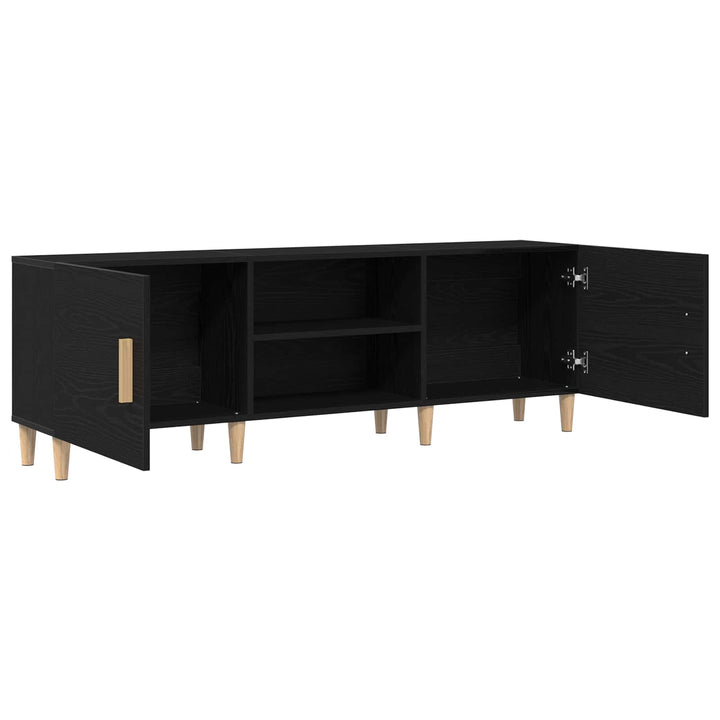 TV-skab 150 x 30 x 50 cm Sort eg Konstrueret træ