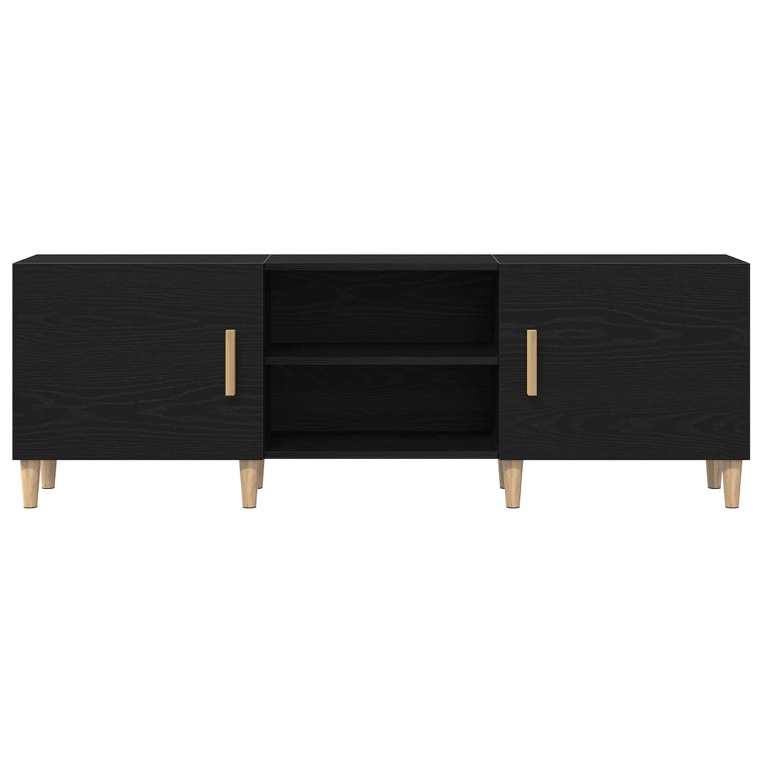 TV-skab 150 x 30 x 50 cm Sort eg Konstrueret træ