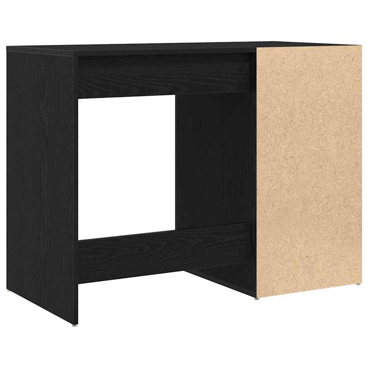 Bord med skuffe Sort eg 100 x 49 x 74 cm Konstrueret træ