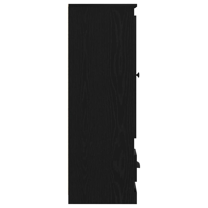 Highboard Sort eg 36 x 35.5 x 103.5 cm Konstrueret træ