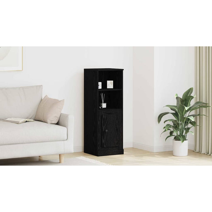 Højskåp Sort eg 36 x 35,5 x 103,5 cm Konstrueret træ
