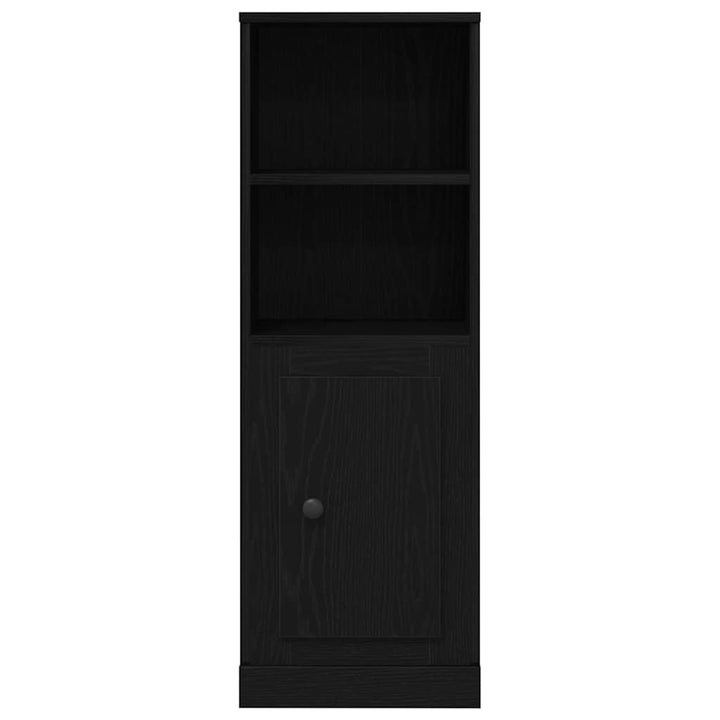 Højskåp Sort eg 36 x 35,5 x 103,5 cm Konstrueret træ
