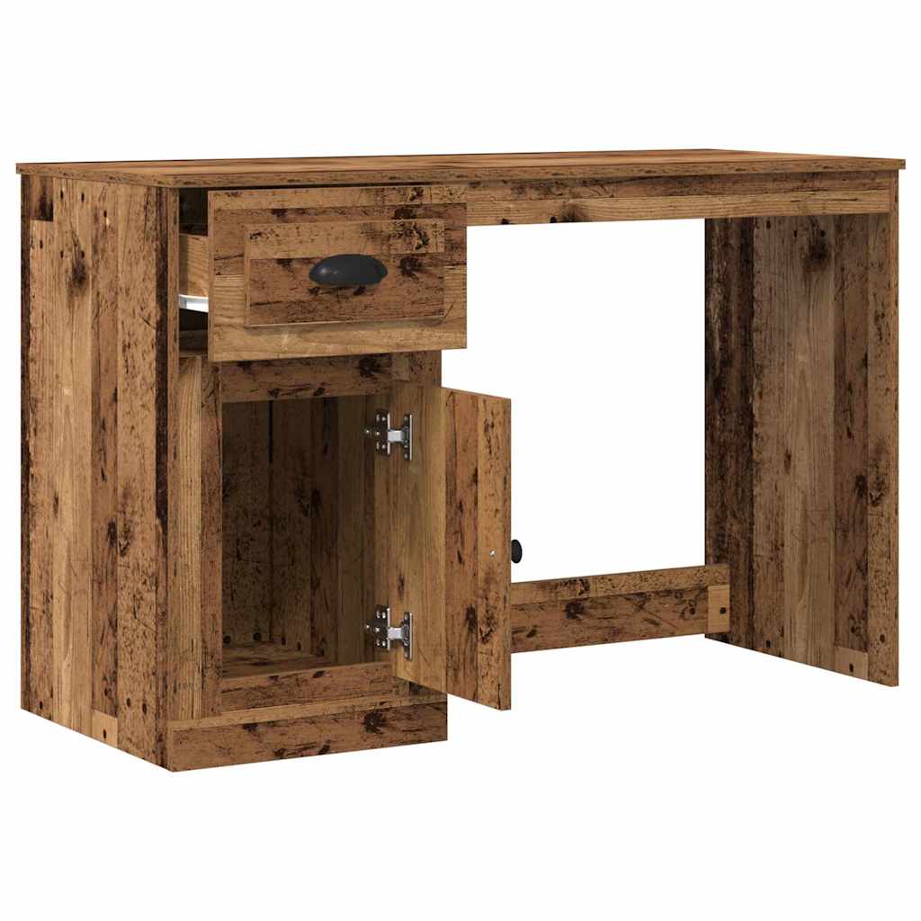 Bord med skuffe Gammelt træ 50 x 115 x 75 cm Konstrueret træ