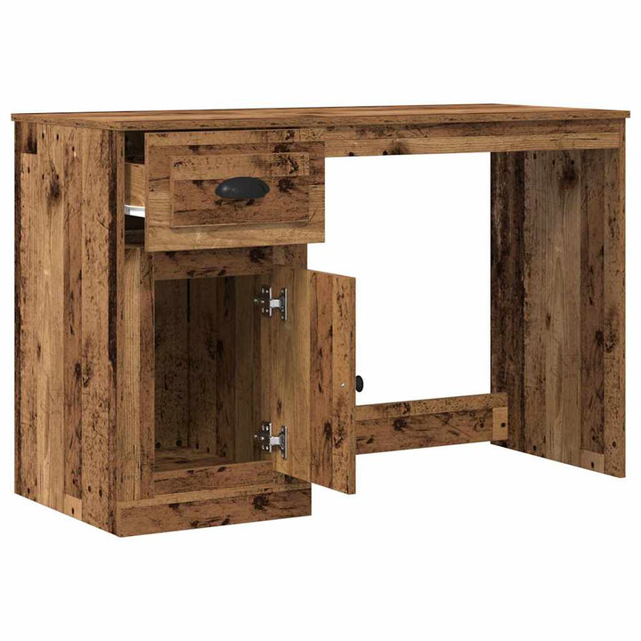 Bord med skuffe Gammelt træ 50 x 115 x 75 cm Konstrueret træ
