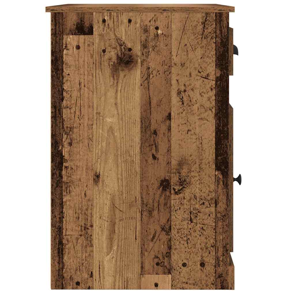Bord med skuffe Gammelt træ 50 x 115 x 75 cm Konstrueret træ