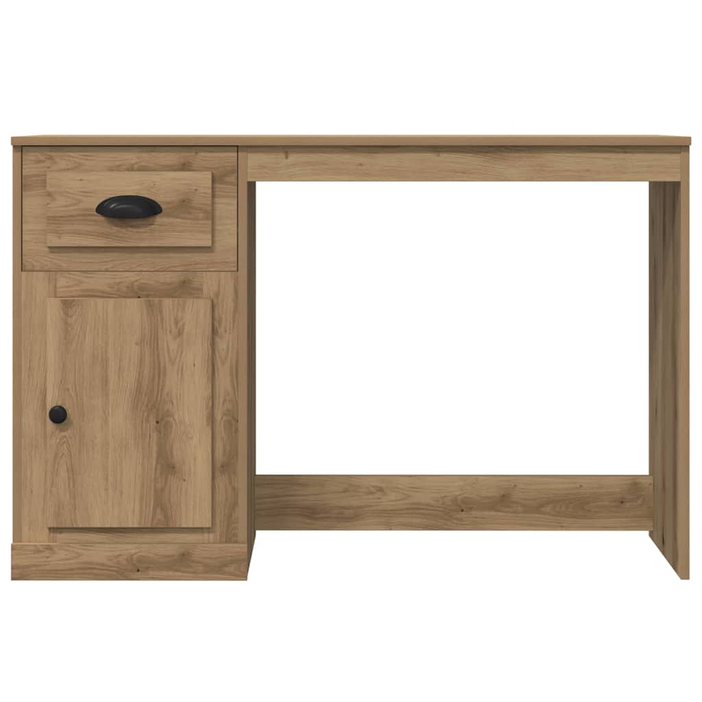Bord med skuffe Artisan Egetræ 50 x 115 x 75 cm Konstrueret træ