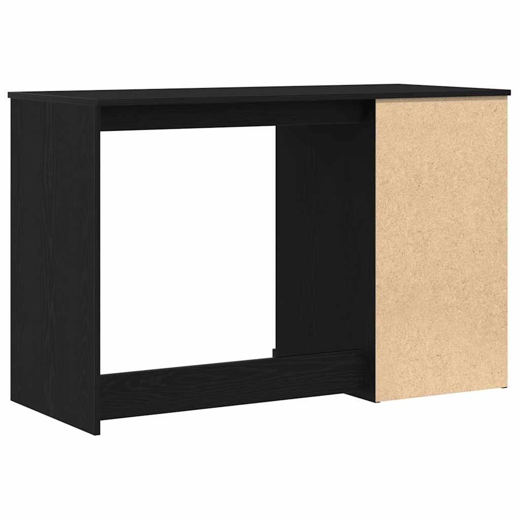 Bord med skuffe Sort eg 50 x 115 x 75 cm Konstrueret træ