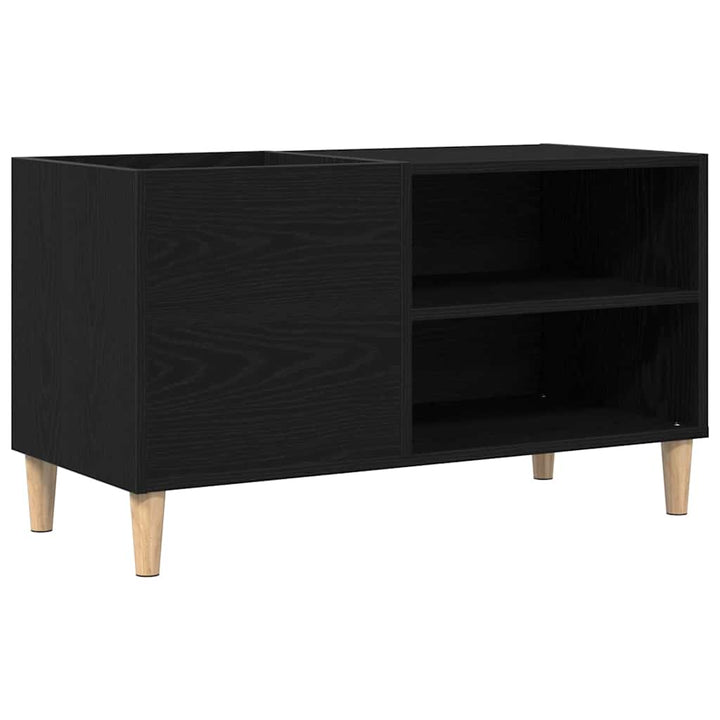 Pladeskab Sort eg 84,5 x 38 x 48 cm Konstrueret træ