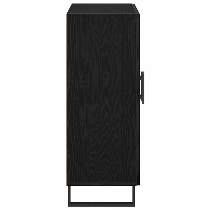 Sideboard Sort eg 69,5 x 34 x 90 cm Konstrueret træ