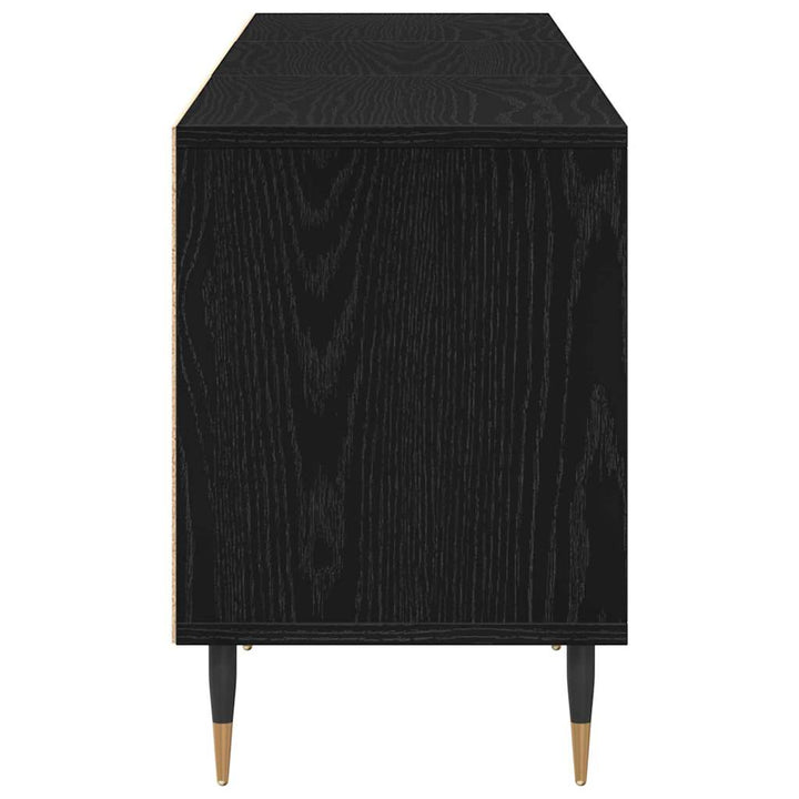 TV-skab 150 x 30 x 44,5 cm Sort eg Konstrueret træ