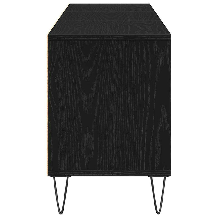 TV-skab 150 x 30 x 44,5 cm Sort eg Konstrueret træ