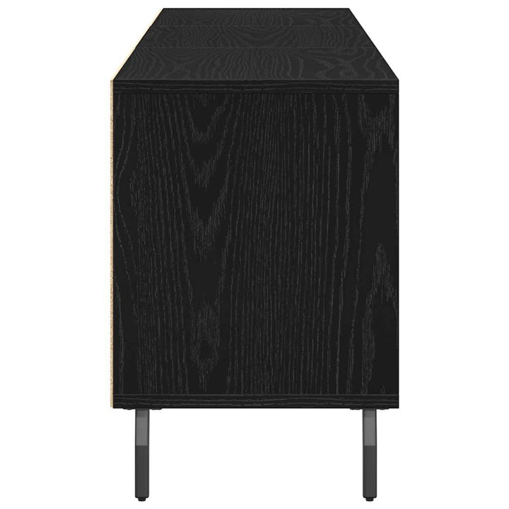 TV-skab 150 x 30 x 44,5 cm Sort eg Konstrueret træ