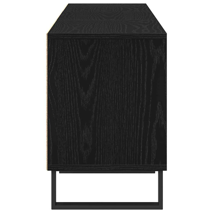 TV-skab 150 x 30 x 44,5 cm Sort eg Konstrueret træ