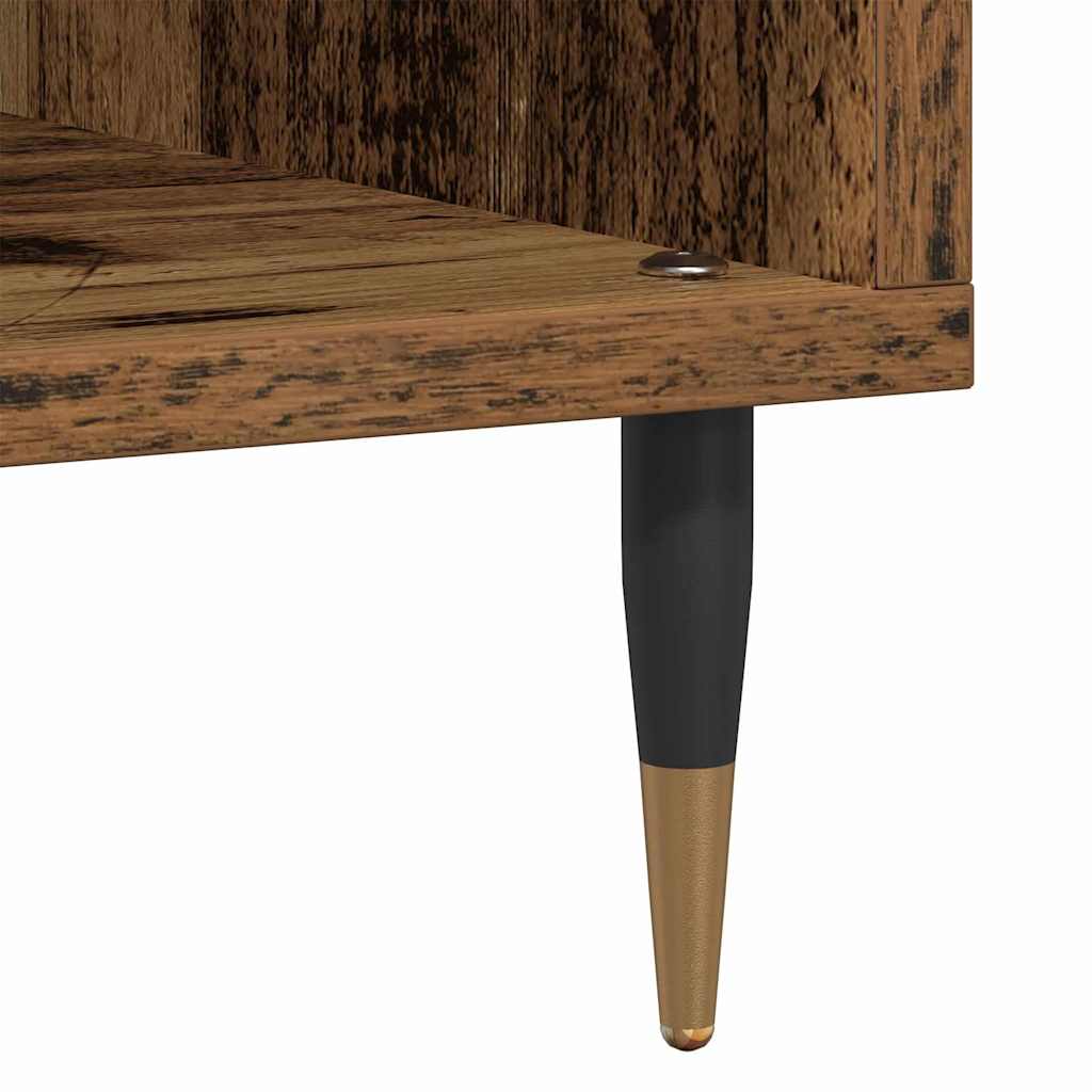 Pladeskab Gammelt træ 100 x 38 x 48 cm Konstrueret træ