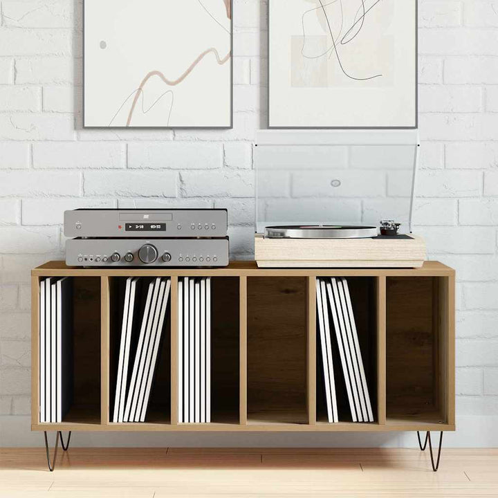 Pladeskab artisan eg 100 x 38 x 48 cm Konstrueret træ