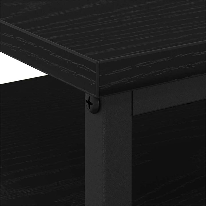 Natskab Sort eg 34 x 35,5 x 50 cm Konstrueret træ