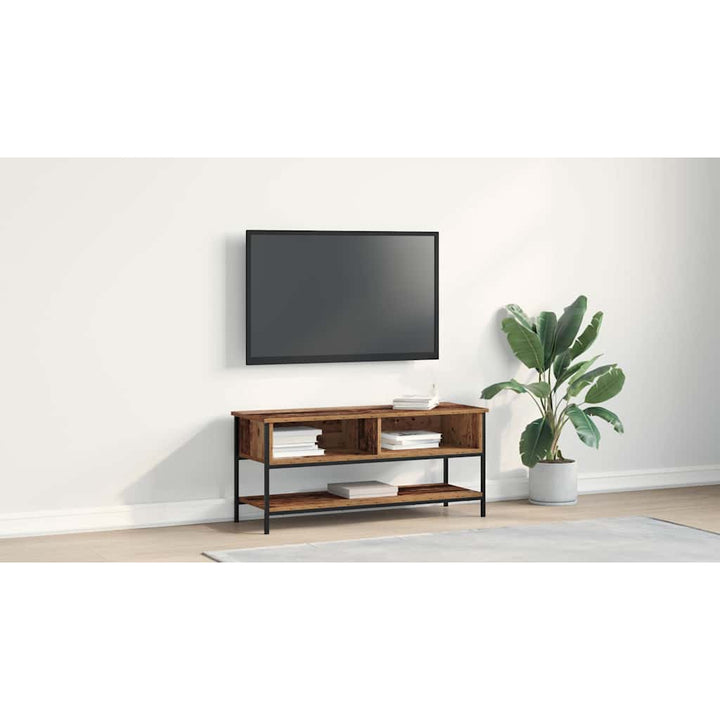 TV-møbelsæt Gammelt træ 100 x 35 x 45 cm Konstrueret træ