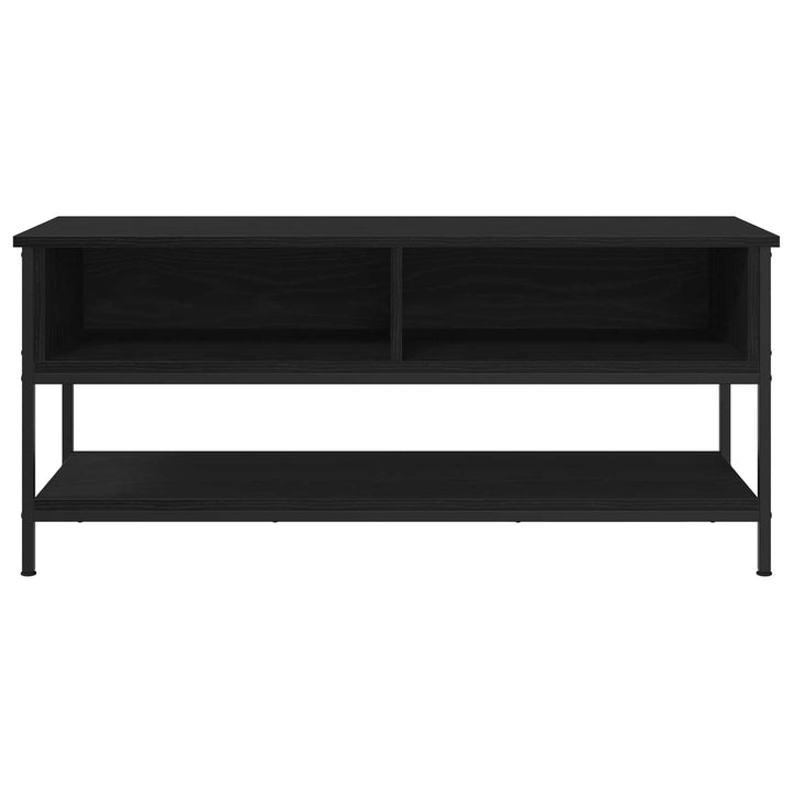 TV-møbelsæt Sort eg 100 x 35 x 45 cm Konstrueret træ
