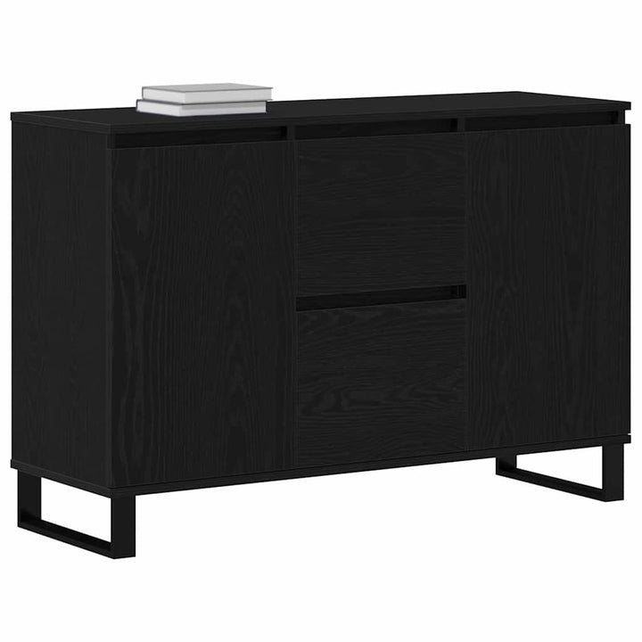 Sideboard Sort eg 101,5 x 35 x 70 cm Konstrueret træ