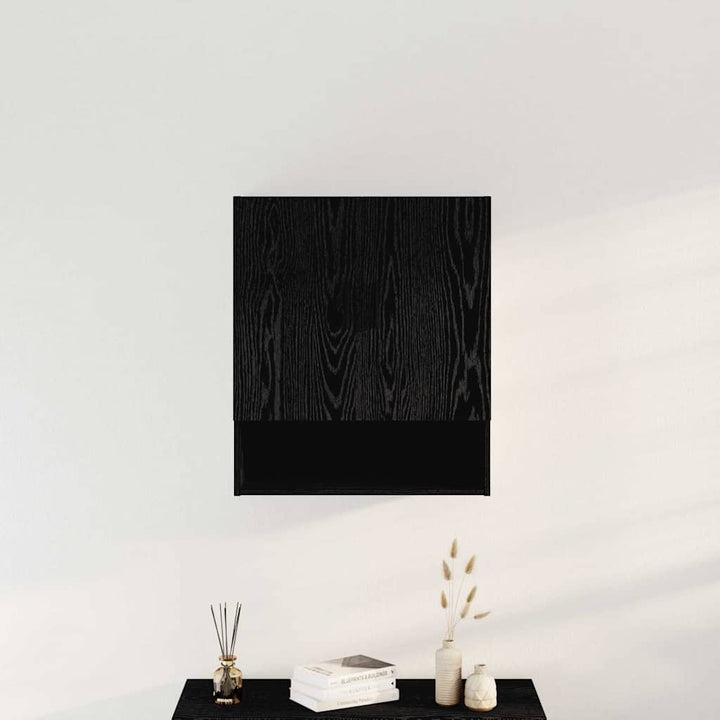 Væghængt skab 60 x 31 x 70 cm Konstrueret træ Sort eg